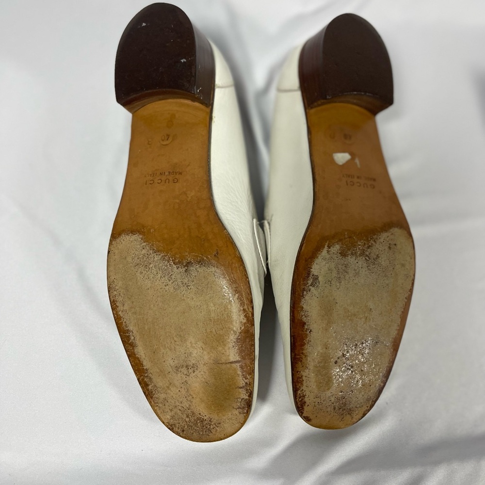 Gucci Women's White Loafers - Picture 12 of 14